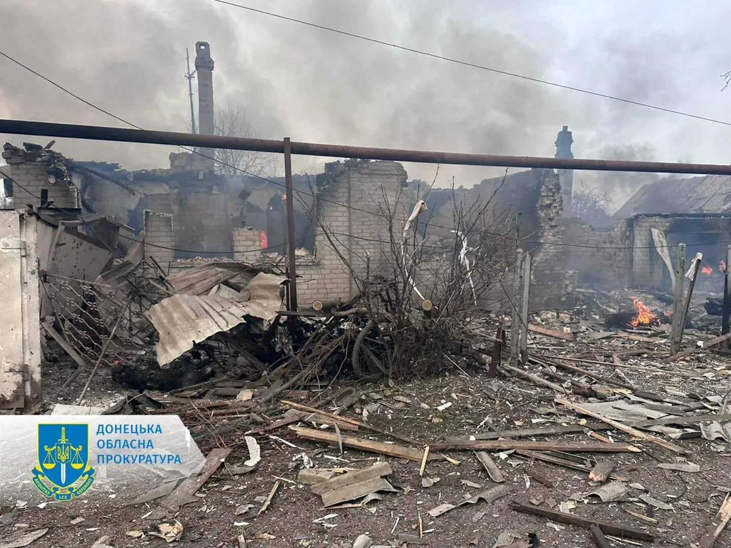 Окупанти обстріляли Донеччину з РСЗВ "Торнадо": зруйновано будинки, є загиблі. Фото