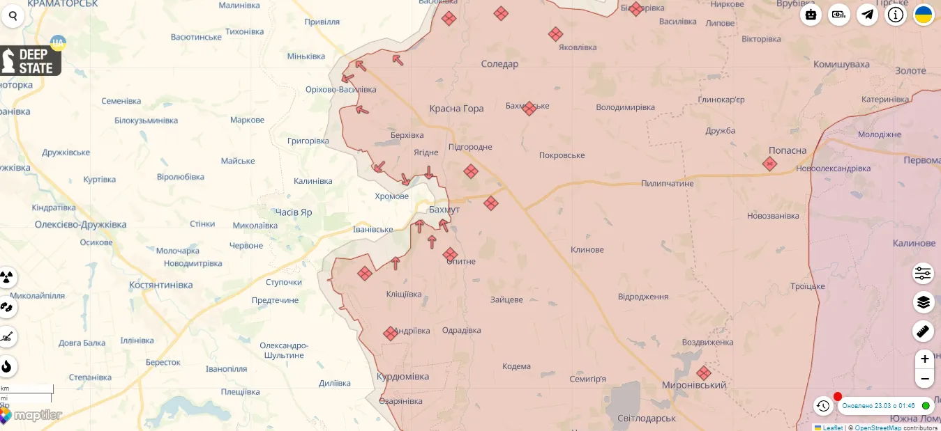 ’’Вагнерівці’’ видихаються, ми скоро скористаємось нагодою’’: Сирський зробив цікавий натяк щодо Бахмута