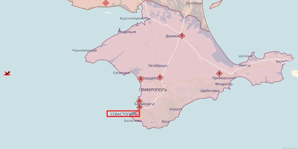 В окупованому Севастополі вночі чули звуки вибухів: загарбники заявили про "профілактичну" роботу dqxikeidqxiqqeant