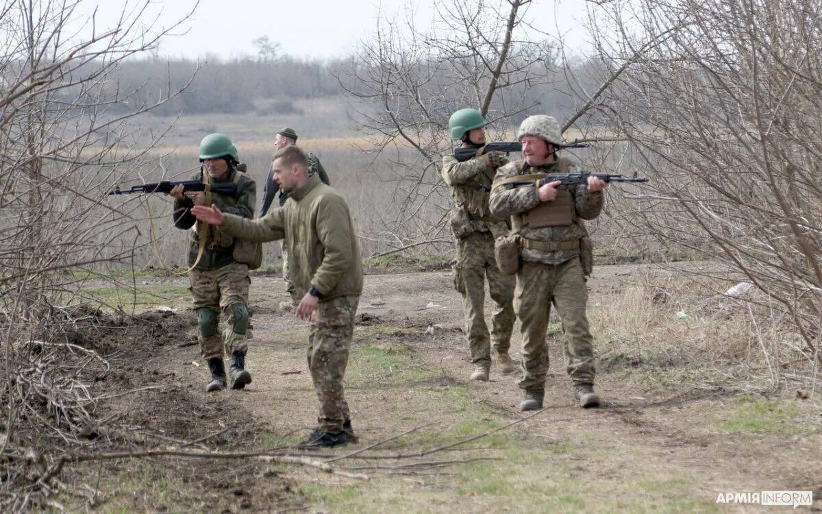 Тренування морської піхоти ЗСУ