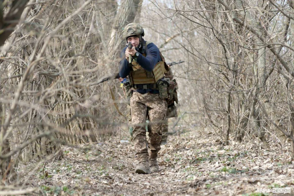 Тренування морської піхоти ЗСУ