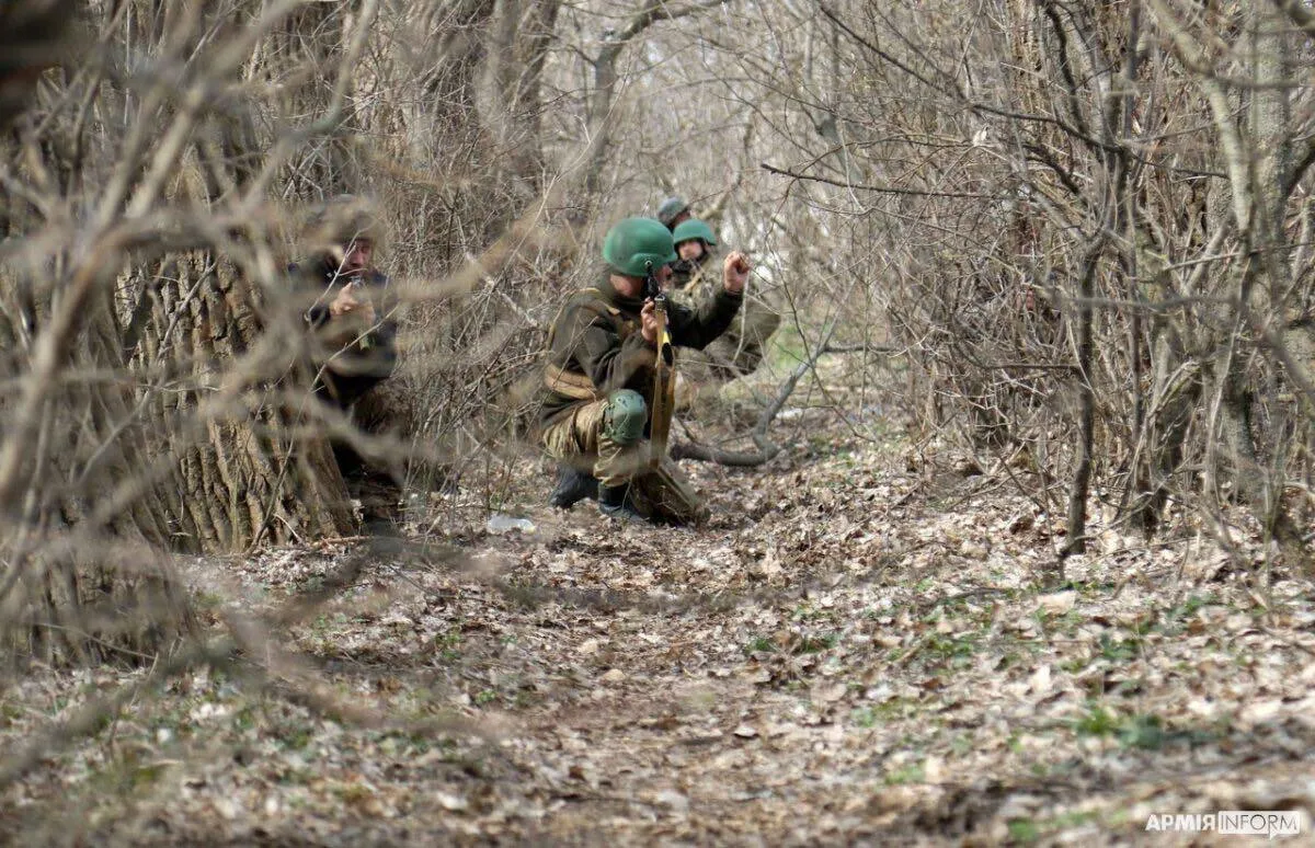 Тренування морської піхоти ЗСУ