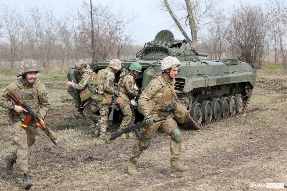 Тренування морської піхоти ЗСУ