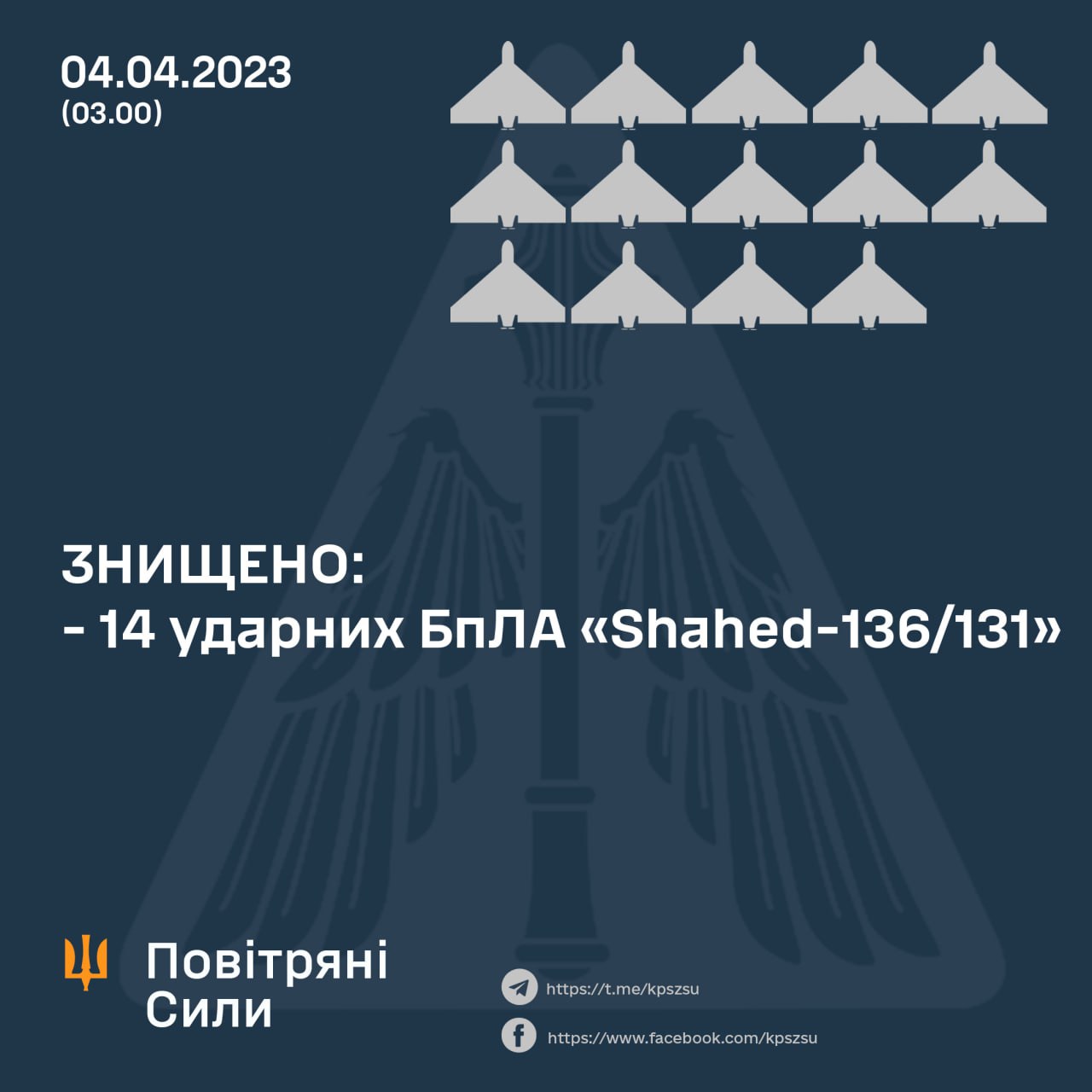Ночной удар по Одессе: войска РФ запустили 17 "шахедов", большую часть сбили dqxikeidqxitkant