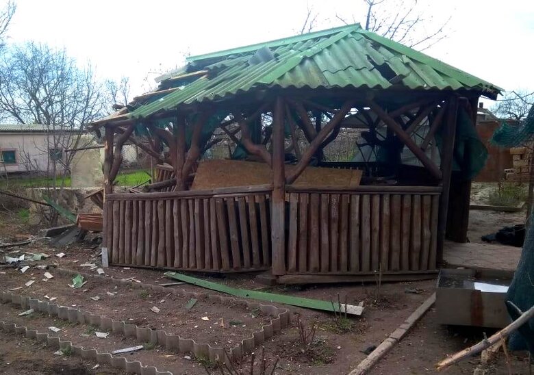 Росіяни атакували Берислав із безпілотників, поранено поліцейського 01 dqxikeidqxiqqeant