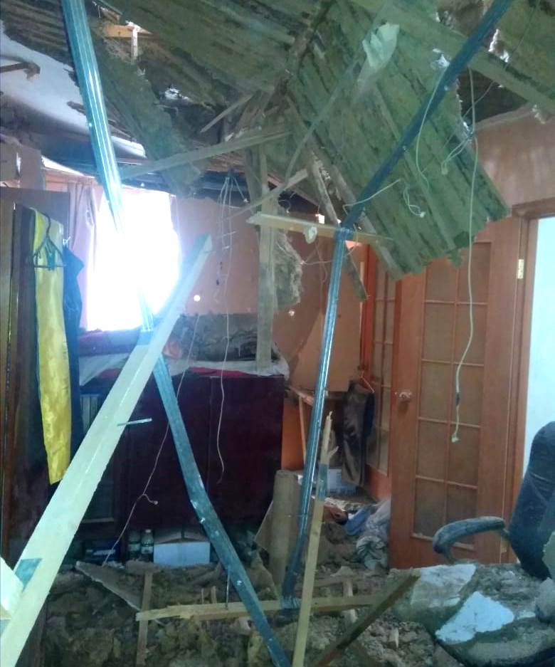 Росіяни атакували Берислав із безпілотників, поранено поліцейського 04