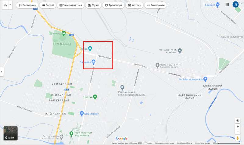 До Маріуполя знову завезли "бавовну": вибух пролунав поблизу меткомбінату імені Ілліча. Відео