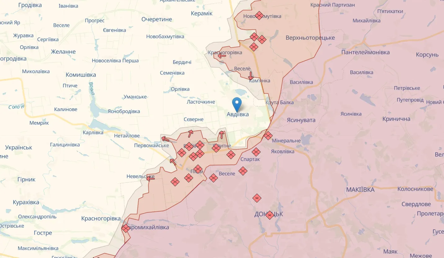 У районі Мар’їнки та Авдіївки окупанти щодня втрачають близько двох рот, – Дмитрашковський