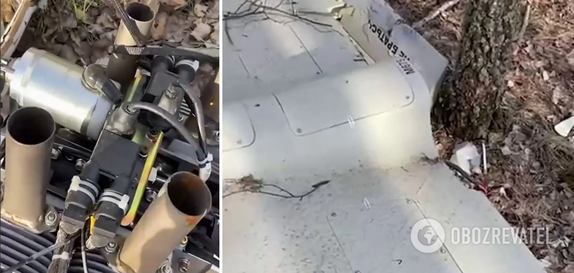 Здетонувати не встиг: на Чернігівщині українські прикордонники збили ворожий "Шахед". Відео