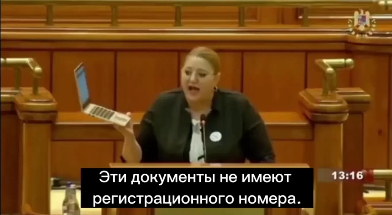 Диана Шошоаке за трибуной dqxikeidqxitkant