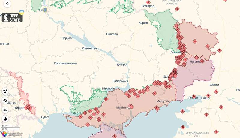 ЗСУ завдали 6 ударів по позиціях ворога: знищили три об’єкти російської ППО – Генштаб dqxikeidqxiqqeant