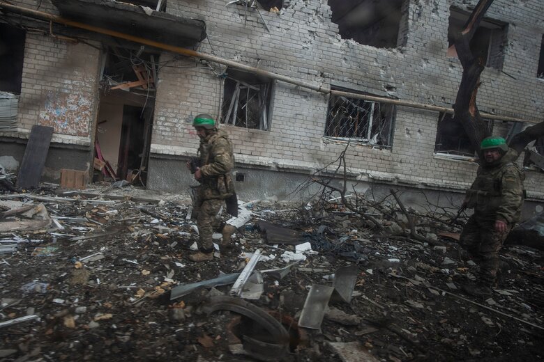 Бахмут. Против продолжается, - 93 ОМБр Холодный Яр 23 Бахмут. Супротив триває, - 93 ОМБр Холодний Яр 23