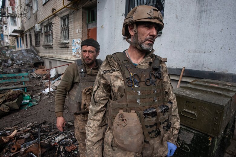 Бахмут. Против продолжается, - 93 ОМБр Холодный Яр 05 Бахмут. Супротив триває, - 93 ОМБр Холодний Яр 05