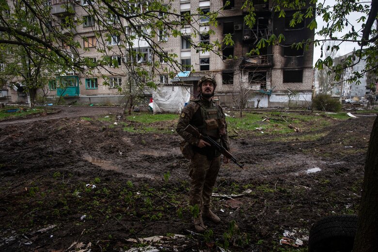 Бахмут. Против продолжается, - 93 ОМБр Холодный Яр 06 Бахмут. Супротив триває, - 93 ОМБр Холодний Яр 06