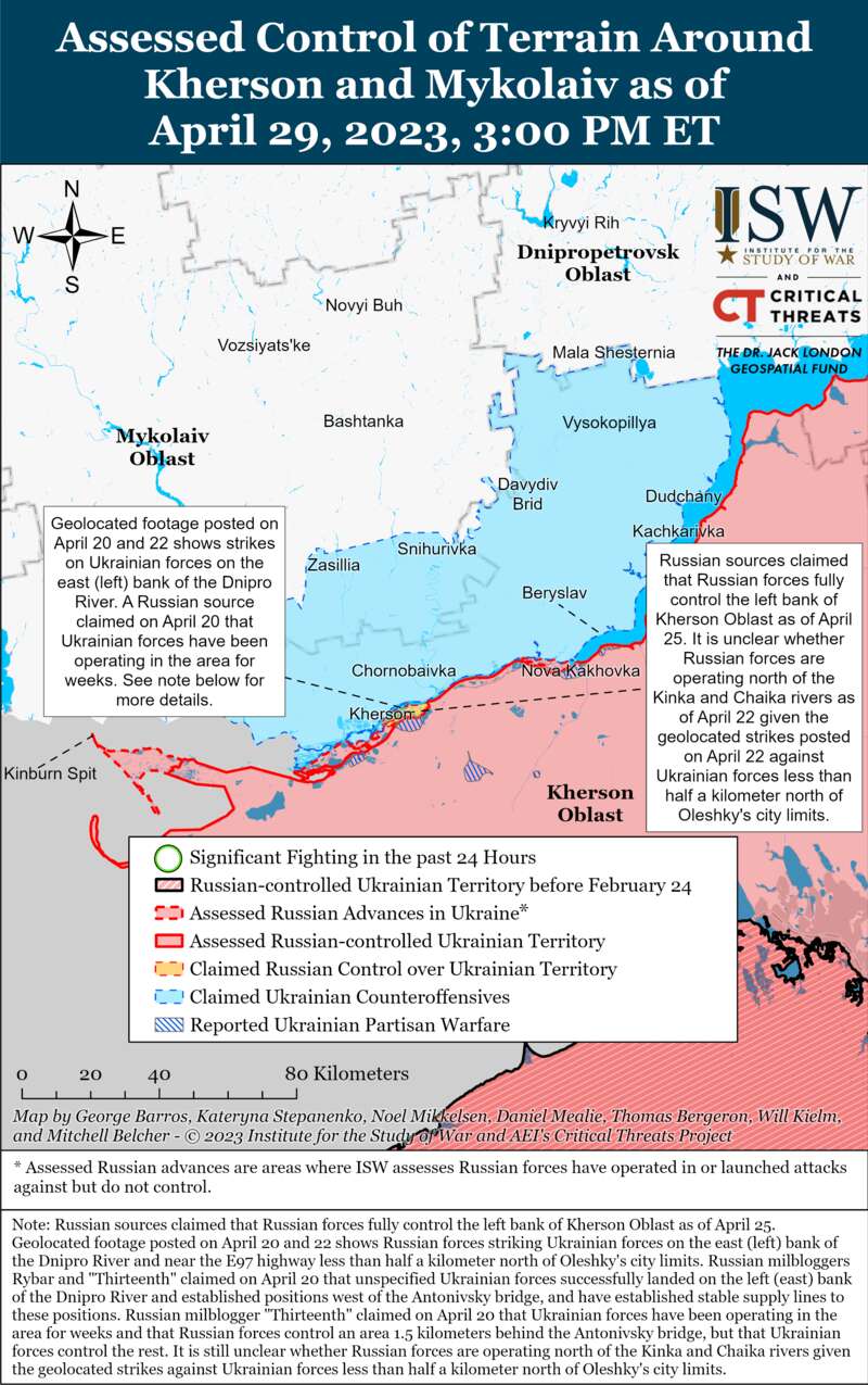 Россияне безуспешно пытались атаковать Авдеевку: карты боев от ISW