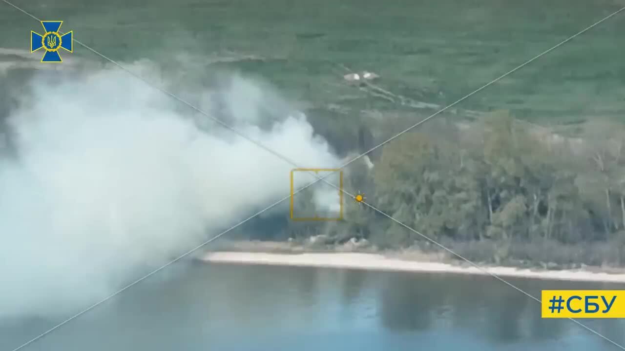 Спецназовцы СБУ накрыли огнем российских оккупантов под Херсоном: кадры с левого берега
