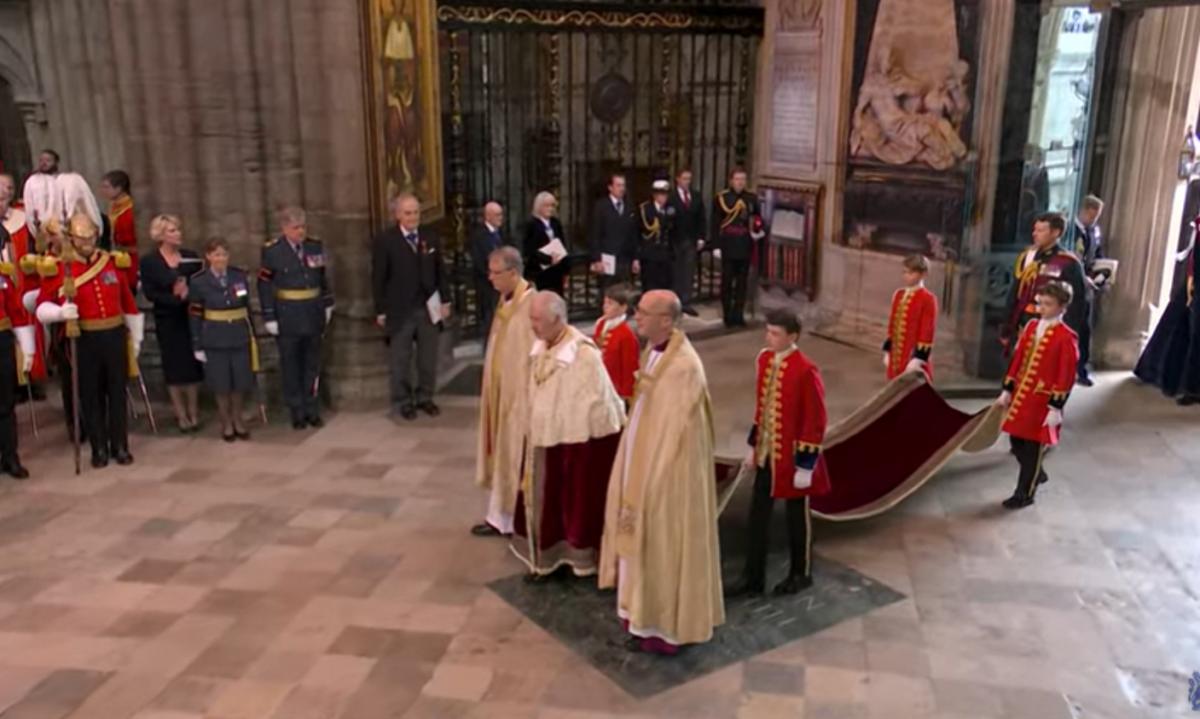 Церемонія коронації Чарльза ІІІ / скріншот