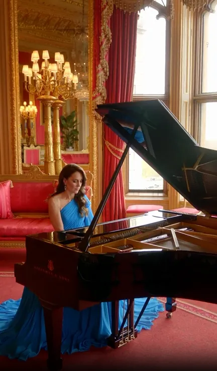 Кейт Міддлтон показала, як знімалася для відкриття Євробачення-2023 під "Стефанію". Відео dqxikeidqxitkant