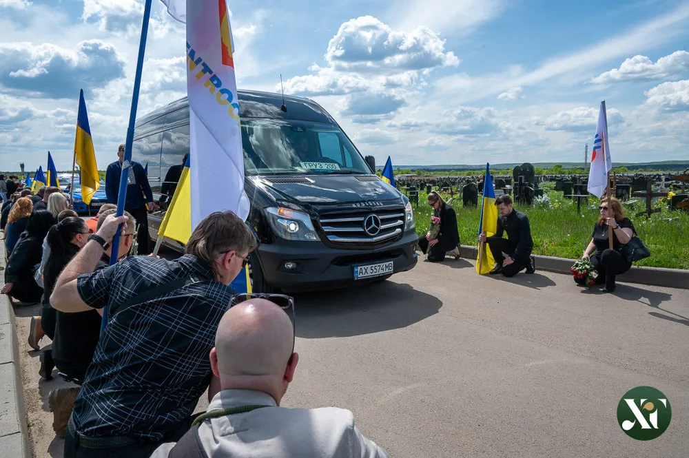 Похорон харківського волонтера