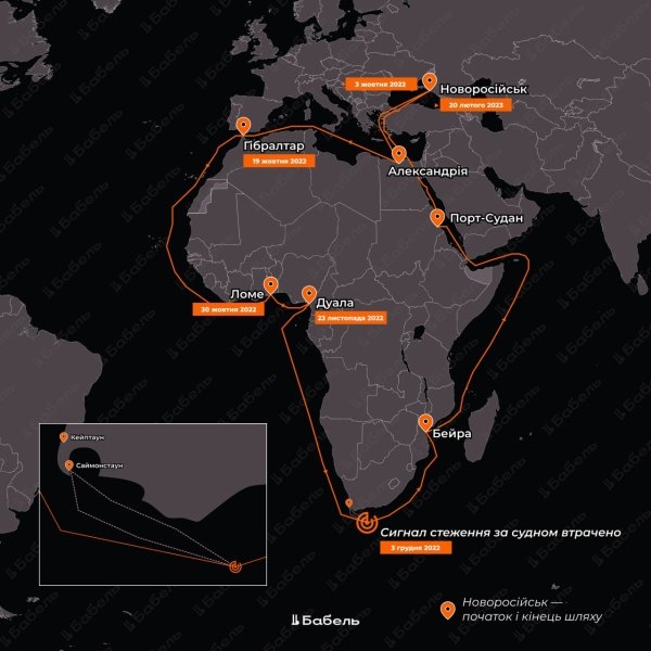 трансморфлот, Lady R, ЮАР dqxikeidqxiqqeant