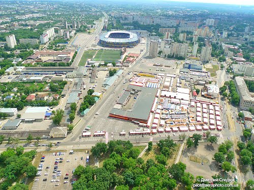 Конный рынок панорама