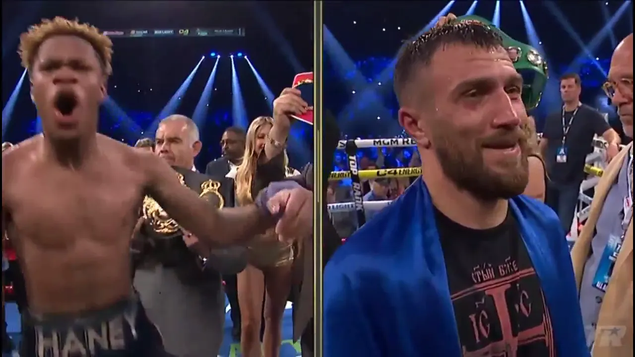 Когда услышал, что проиграл. Выражение лица Ломаченко сразу после боя попало на видео dqxikeidqxitkant