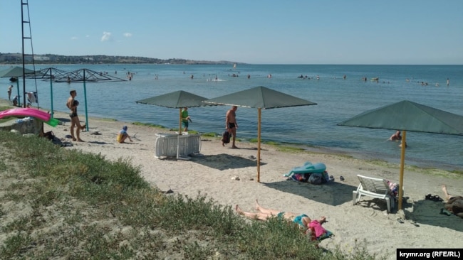 Узбережжя Азовського моря в Криму, архівне фото