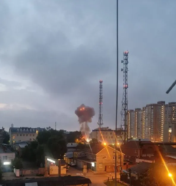 В российском Краснодаре заявили об атаке дронов, после dqxikeidqxiqxxant