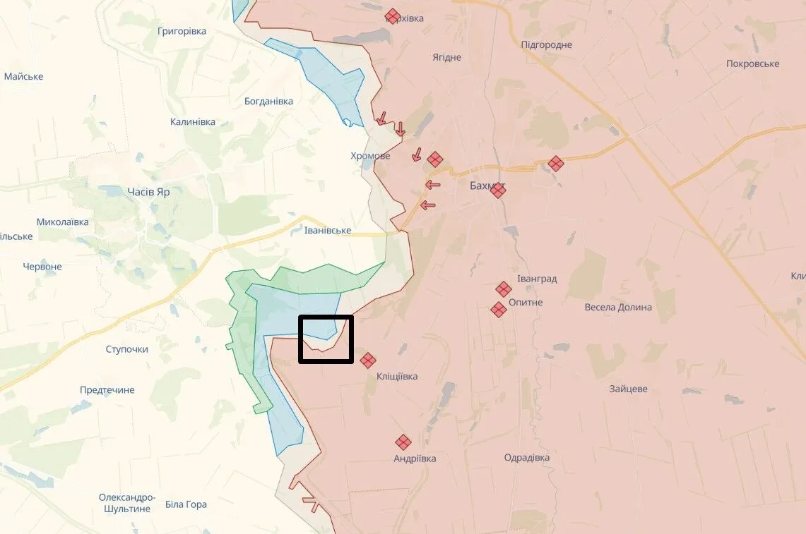"Айдар" зайняв позицію РФ під окупованою Кліщіївкою і знищив танк ворога