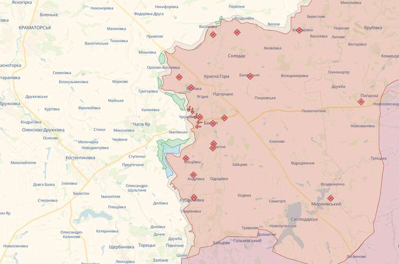 Чи не затишшя. Маляр розповіла про ситуацію на Бахмутському напрямі dqxikeidqxiqqeant