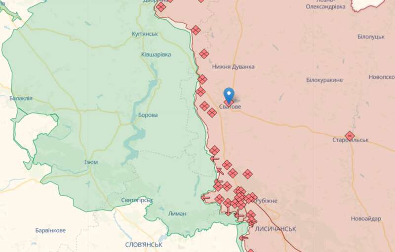 ЗСУ просунулися на Сватівському напрямі. Сирський розповів про бої на сході dqxikeidqxitkant