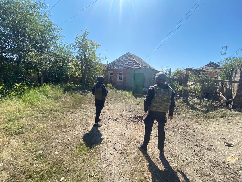 Наслідки ворожого обстрілу Харківської області 08