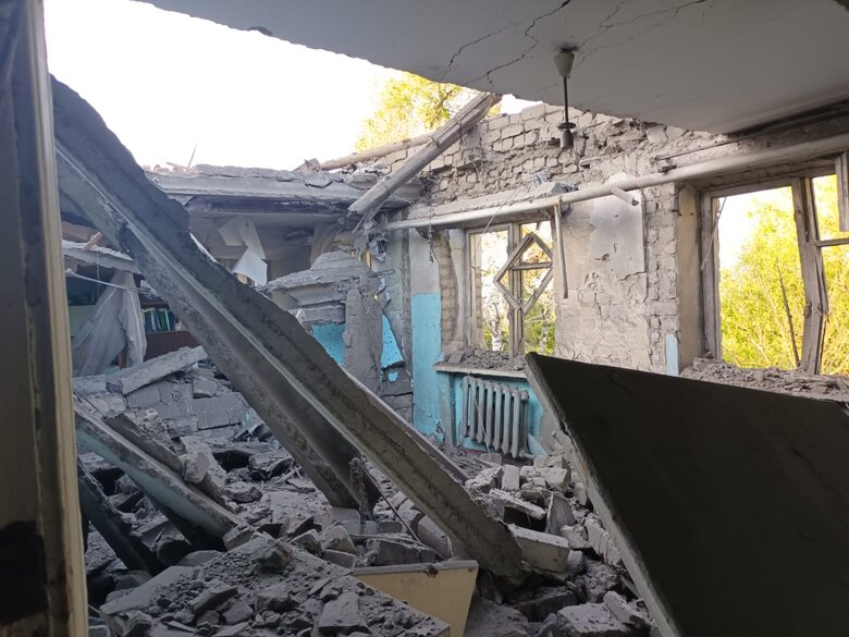 Наслідки ворожого обстрілу Харківської області 11