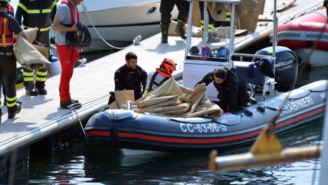 Italian authorities добиться part in investigation in deadly capsizing of a boat