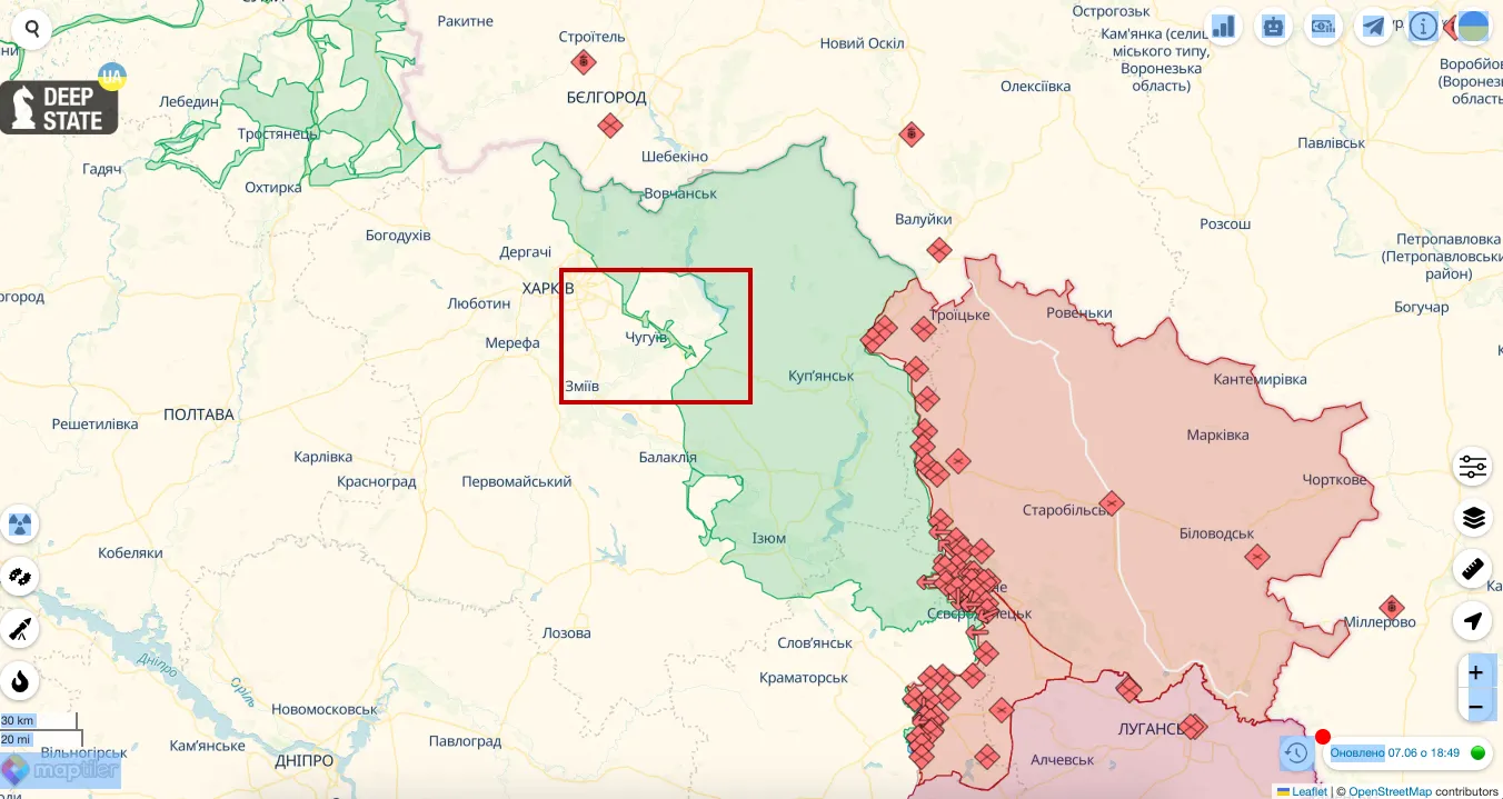 Войска РФ атаковали Харьковщину ракетами: зафиксировано попадание dqxikeidqxiqqeant