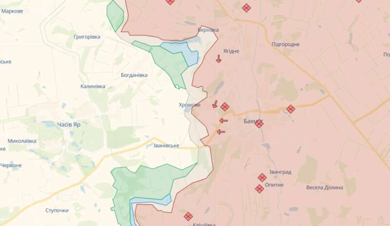 ЗСУ вдалося розширити успіх на Бахмутському напрямі, - DeepState dqxikeidqxiqqeant