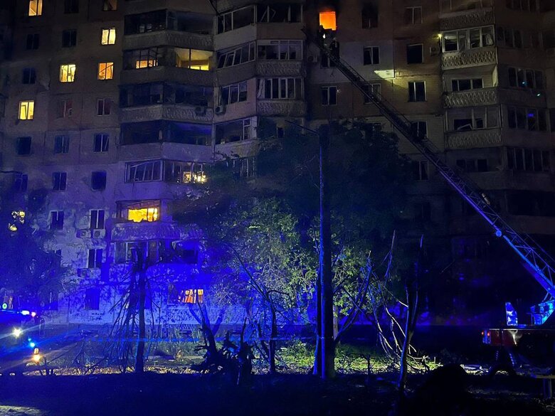 Последствия вражеской атаки дронами в Одессу 01 dqxikeidqxiqqeant