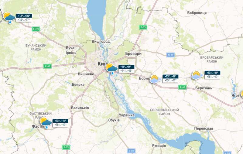 Дощі та шквали: якою буде погода в Україні сьогодні dqxikeidqxiqqeant