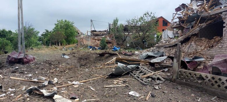 Последствия вражеских обстрелов Херсонщины 05