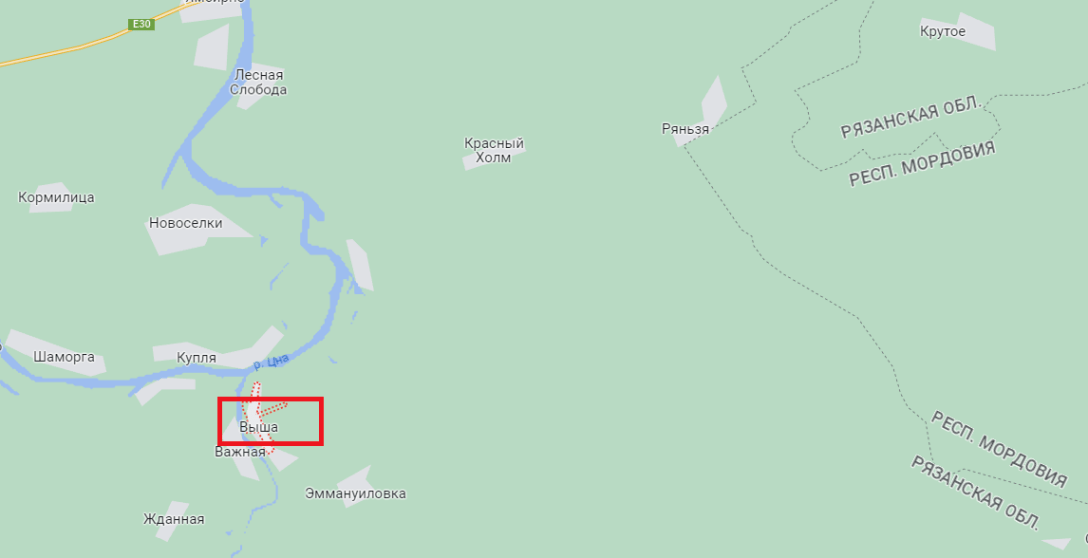 карта рязанська область, виша росія dqxikeidqxitkant