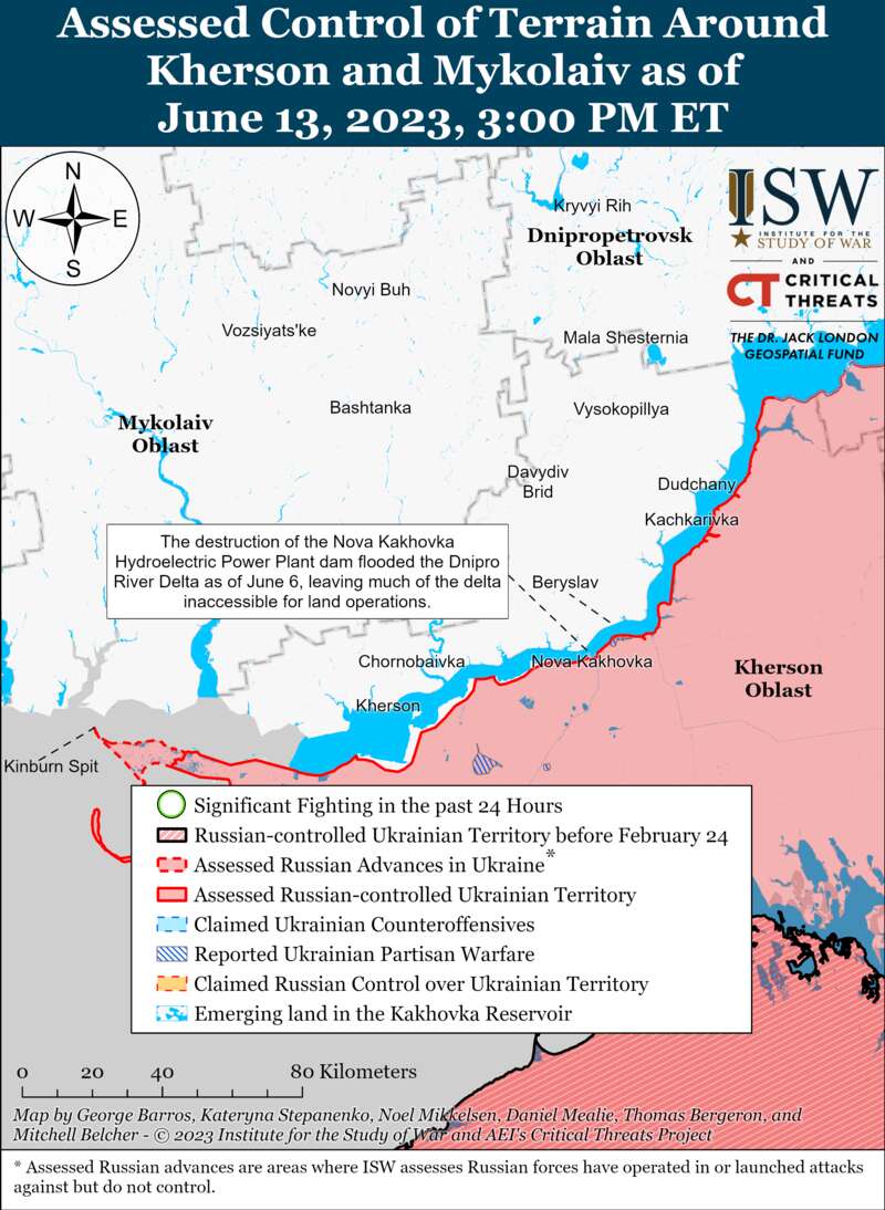 ЗСУ успішно контрнаступають і звільняють території: карти боїв ISW