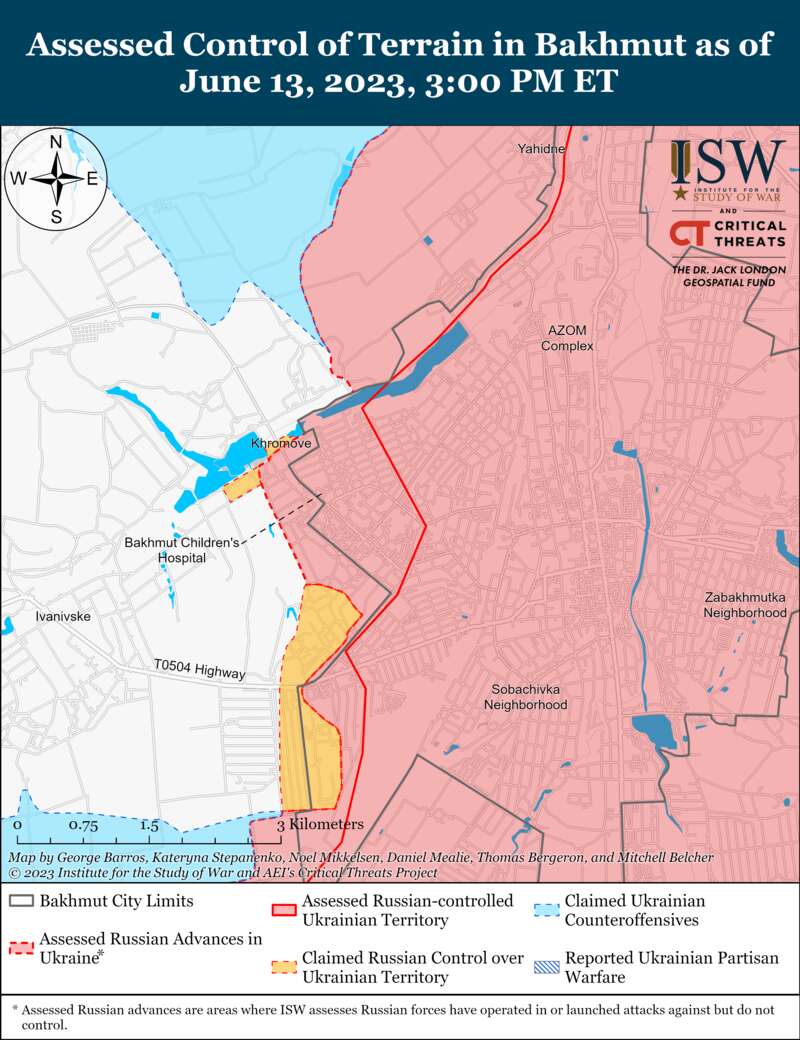 ЗСУ успішно контрнаступають і звільняють території: карти боїв ISW