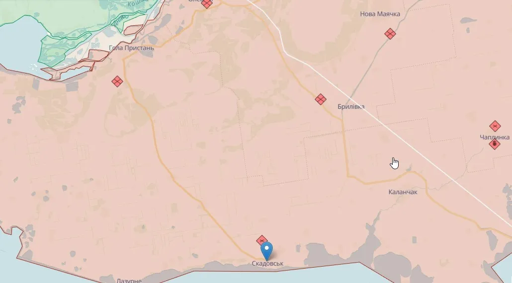 Во временно оккупированном Скадовске "хлопок": сообщили об ударе по БК врага dqxikeidqxiqqeant