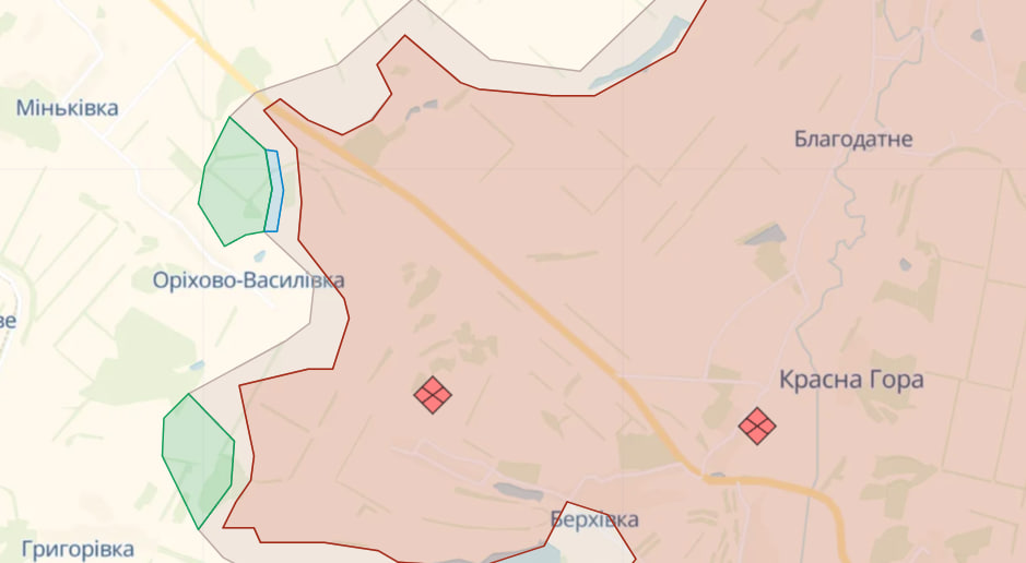 ЗСУ просунулися на двох напрямках: DeepState оновило карту