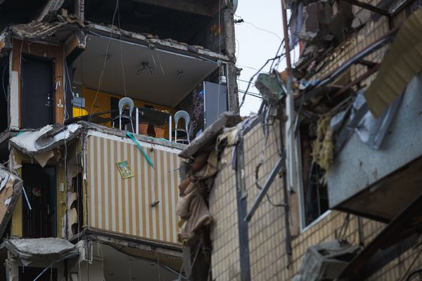 Рештки квартири Михайла Кореновського. Фото: Юрій Стефаняк.