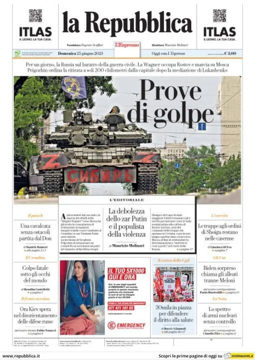 Унижение Путина: писавшие западные СМИ о "перевороте" в России