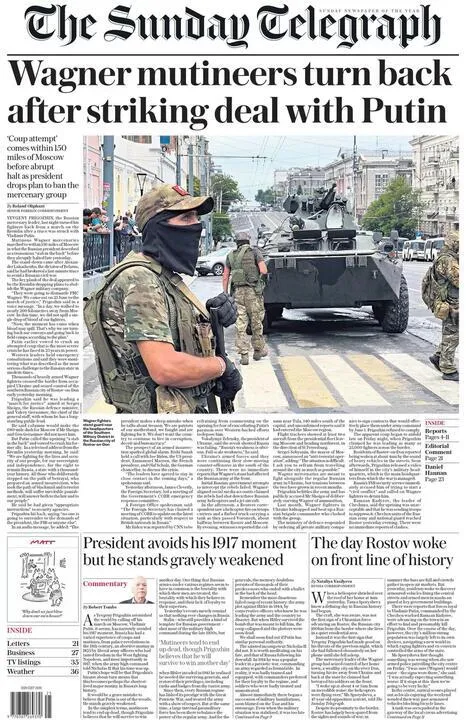 Унижение Путина: писавшие западные СМИ о "перевороте" в России