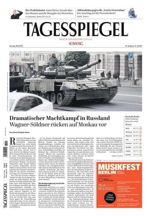 Приниження Путіна: що писали західні ЗМІ про "переворот" в Росії