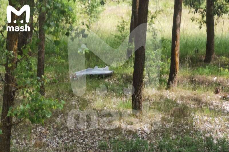 У Росії заявили, що приземлили дрон із вибухівкою / Фото: Mash / dqxikeidqxiqqeant