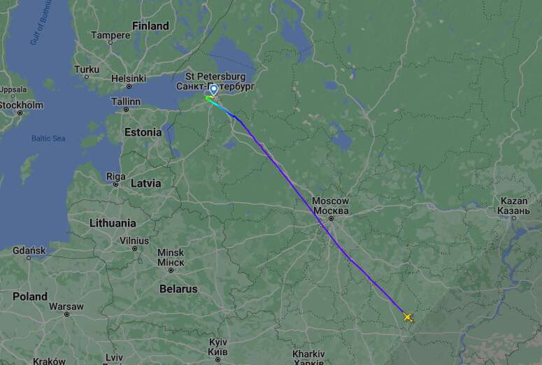 Літаки Пригожина помітили в Москві та Петербурзі, - "Гаюн"